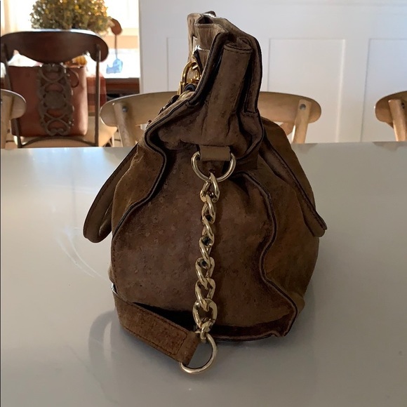 Michael Kors suede Hamilton bag - Picture 3 of 6